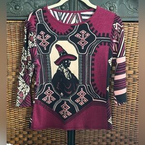 Vintage Fashion Bug Gaucho Shirt